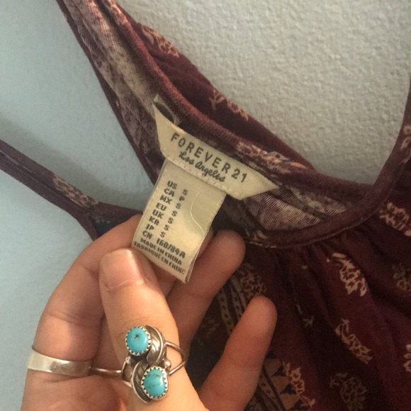 Forever 21 boho tank top - Picture 3 of 6